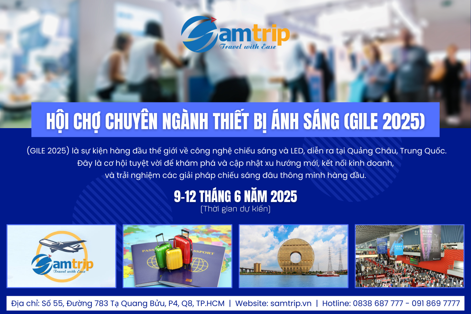 Khám Phá GILE 2025: Tham Gia Hội Chợ Chiếu Sáng Hàng Đầu Quảng Châu!