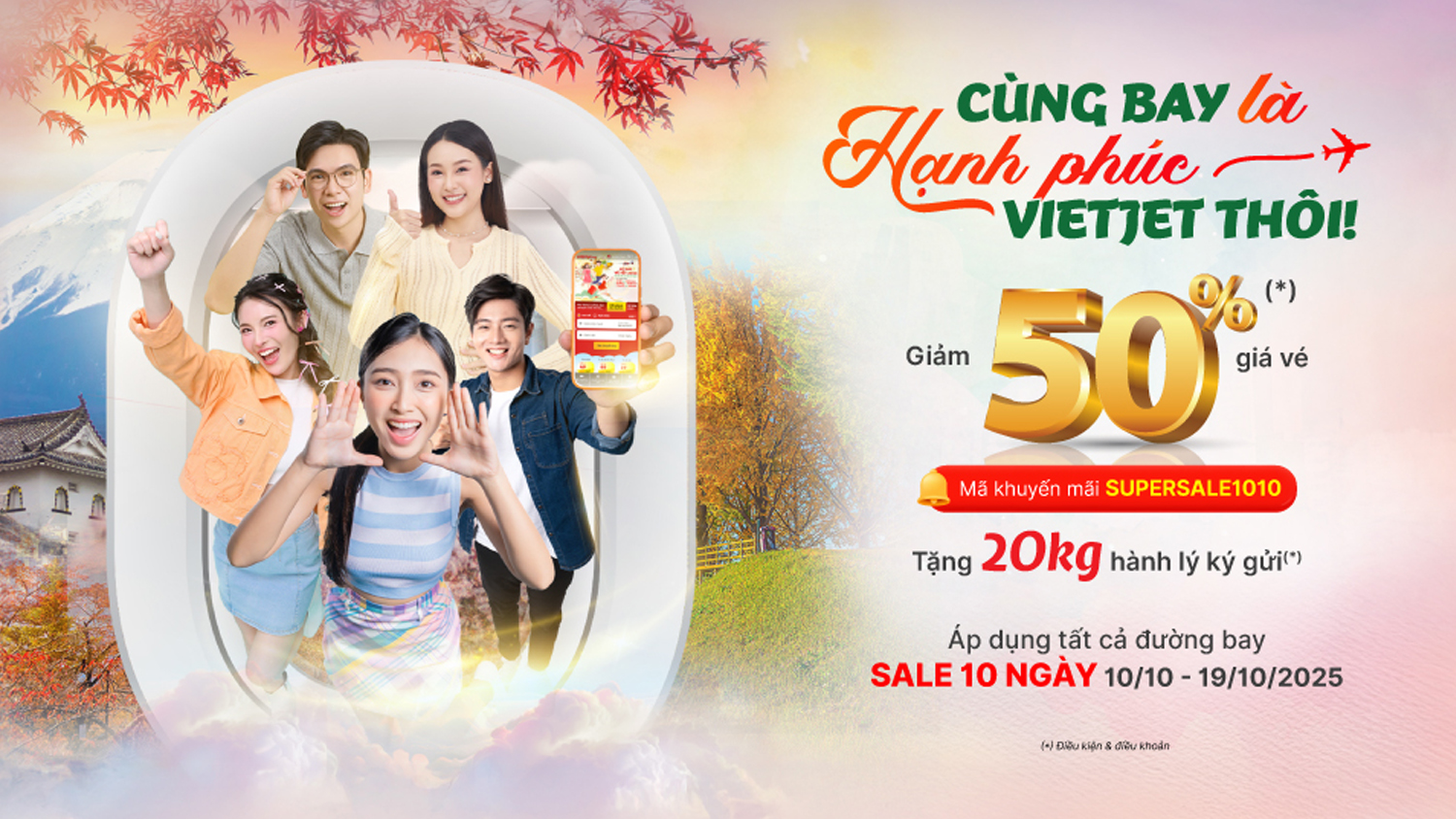 Miễn Phí 20kg Hành Lý Ký Gửi Cho Tất Cả Đường Bay Quốc Tế